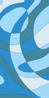 Fototapeta Blue Abstract S-414