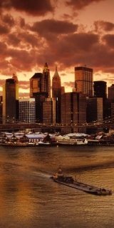 Samolepicí dveřní fototapeta New York D001 95 x 210 cm