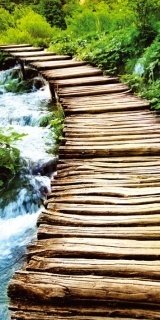 Samolepicí fototapeta Boardwalk D005 - 95 x 210 cm