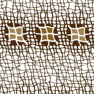 Vliesová fototapeta Brown Grid L-400
