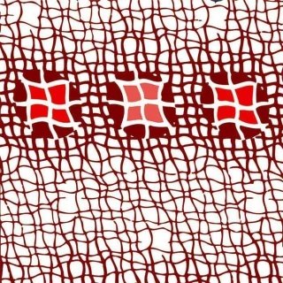Vliesová fototapeta Red Grid L-401