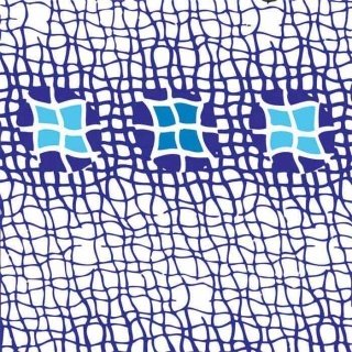 Vliesová fototapeta Blue Grid L-402