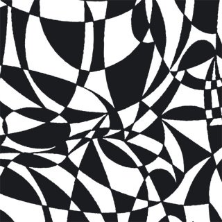 Vliesová fototapeta Black Abstract L-405