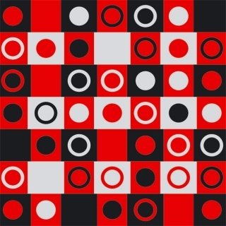 Vliesová fototapeta Red Squares L-406