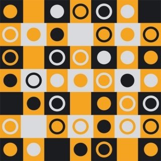 Vliesová fototapeta Yellow Squares L-407