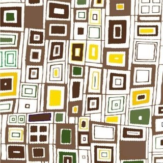 Vliesová fototapeta Brown Squares L-412