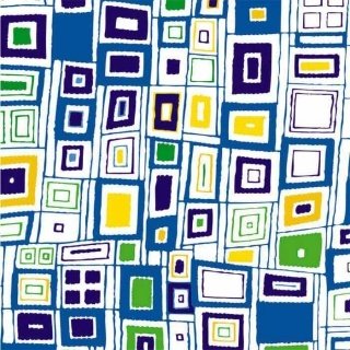 Vliesová fototapeta Blue Squares L-413