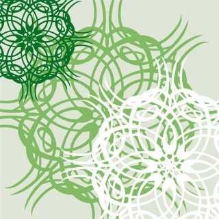 Vliesová fototapeta Green Abstract L-416