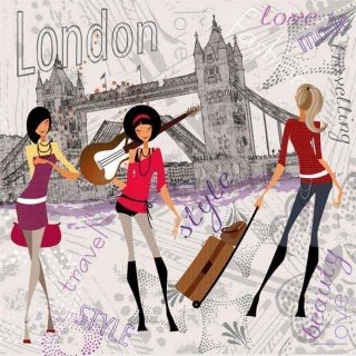 Vliesová fototapeta London Style L-437