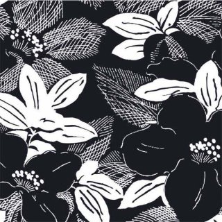 Vliesová fototapeta Black Flower L-336