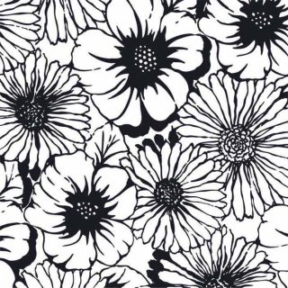 Vliesová fototapeta Black Flower L-337