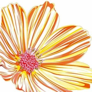 Vliesová fototapeta Yellow Flowers L-348