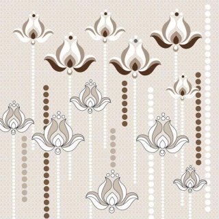 Vliesová fototapeta Plant Brown L-367
