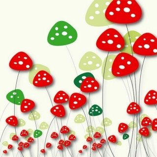 Vliesová fototapeta Red Amanitas L-368