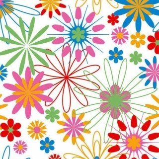 Vliesová fototapeta Colorfull Flowers L-369