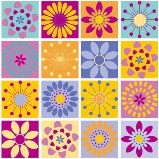 Vliesová fototapeta Colorfull Flowers L-370