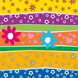 Vliesová fototapeta Colorfull Flowers L-373