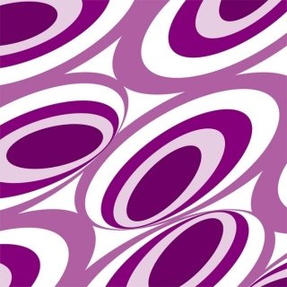 Vliesová fototapeta Violet Ovals L-381