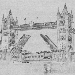 Vliesová fototapeta Tower Bridge L-307