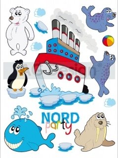 Samolepicí dekorace Nord Mini