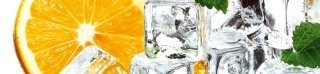 Fototapeta na linku Lemon and Ice 260 x 60 cm KI260-023