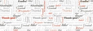 Fototapeta do kuchyně KI180-094 Thank You 180 x 60 cm