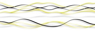Fototapeta do kuchyně KI180-100 Yellow Waves 180 x 60 cm