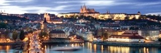 Vliesová fototapeta Praha Hradčany 200 x 100 cm