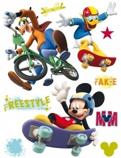 Samolepicí dekorace Mickey Mouse Freestyle DK 855 - 65 x 85 cm