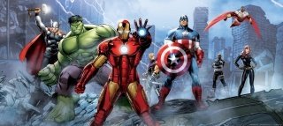 Vliesová fototapeta FTDN H 5328 Avengers 202 x 90 cm
