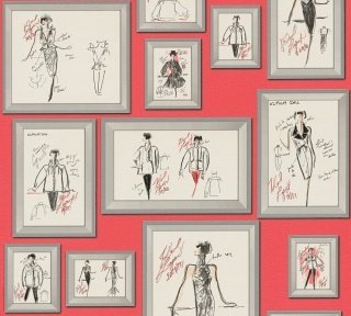 A.S. Creation tapeta 37846-2 Karl Lagerfeld 0,53 x 10,05 m