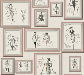 A.S. Creation tapeta 37846-4 Karl Lagerfeld 0,53 x 10,05 m
