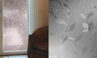 Patifix statická fólie na sklo 34-2910 RŮŽE - šíře 45 cm