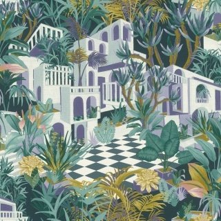 Vliesová tapeta na zeď 687415 Tropical house 0,53 x 10,05 m