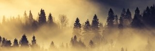 Fototapeta do kuchyně KI180-142 Fog 180 x 60 cm
