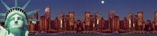 Fototapeta do kuchyně KI260-115 New York 260 x 60 cm