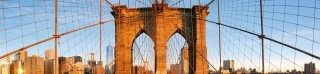 Fototapeta do kuchyně KI260-116 Brooklyn Bridge 260 x 60 cm