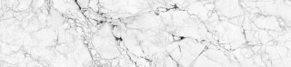 Fototapeta do kuchyně KI260-156 White Marble 260 x 60 cm