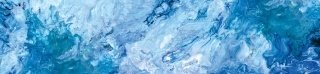 Fototapeta do kuchyně KI260-158 Blue Abstract 260 x 60 cm