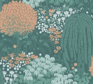 Vliesová tapeta na zeď 39350-3 Famous Garden 0,53 x 10,05 m