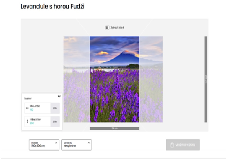 Tapety na zeď Levandule